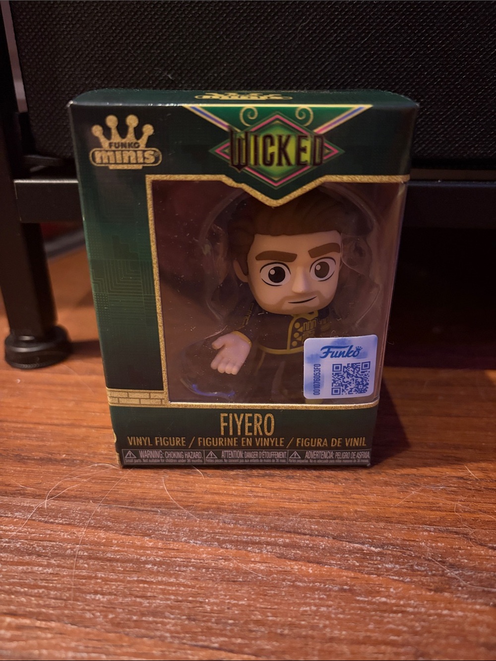 Funko Fiyero Vinyl Figure - Green & Gold Boxed Mini